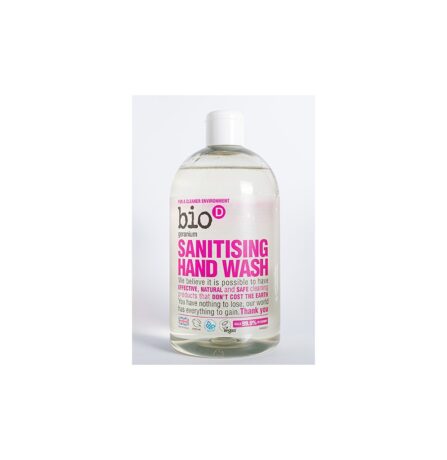 Bio-D Sanitising Hand Wash Geranium 500ml