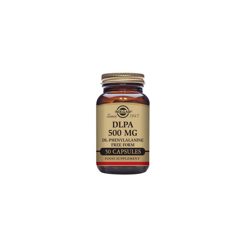 Solgar DLPA 500mg (DL-Phenylalanine) Capsules