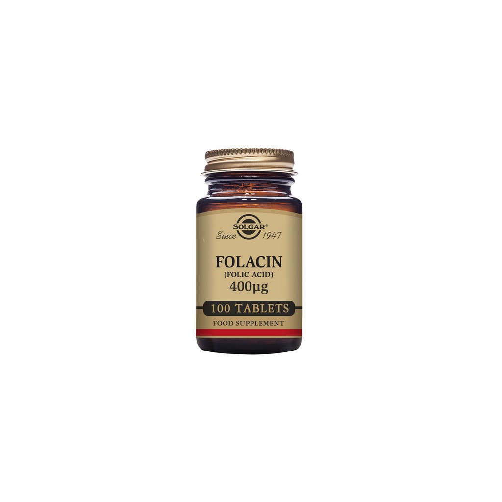 Solgar Folacin (Folic Acid) 400µg