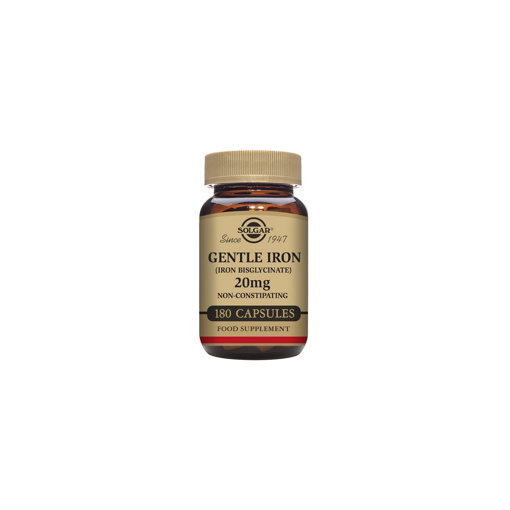 Solgar Gentle Iron (Iron Bisglycinate) 20mg