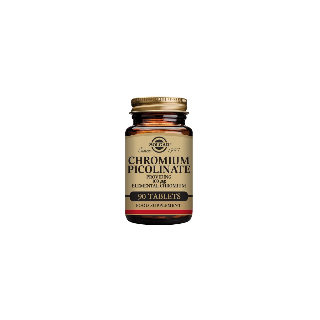 Solgar Chromium Picolinate 100ug Tablets