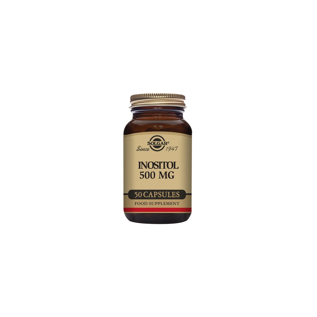 Solgar Inositol 500mg 50 Vegetable Capsules