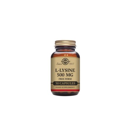 Solgar L-Lysine 500mg Vegetable Capsules