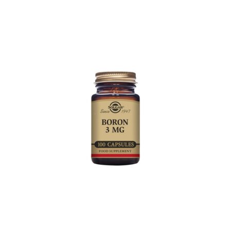 Solgar Boron 3mg 100 Vegetable Capsules