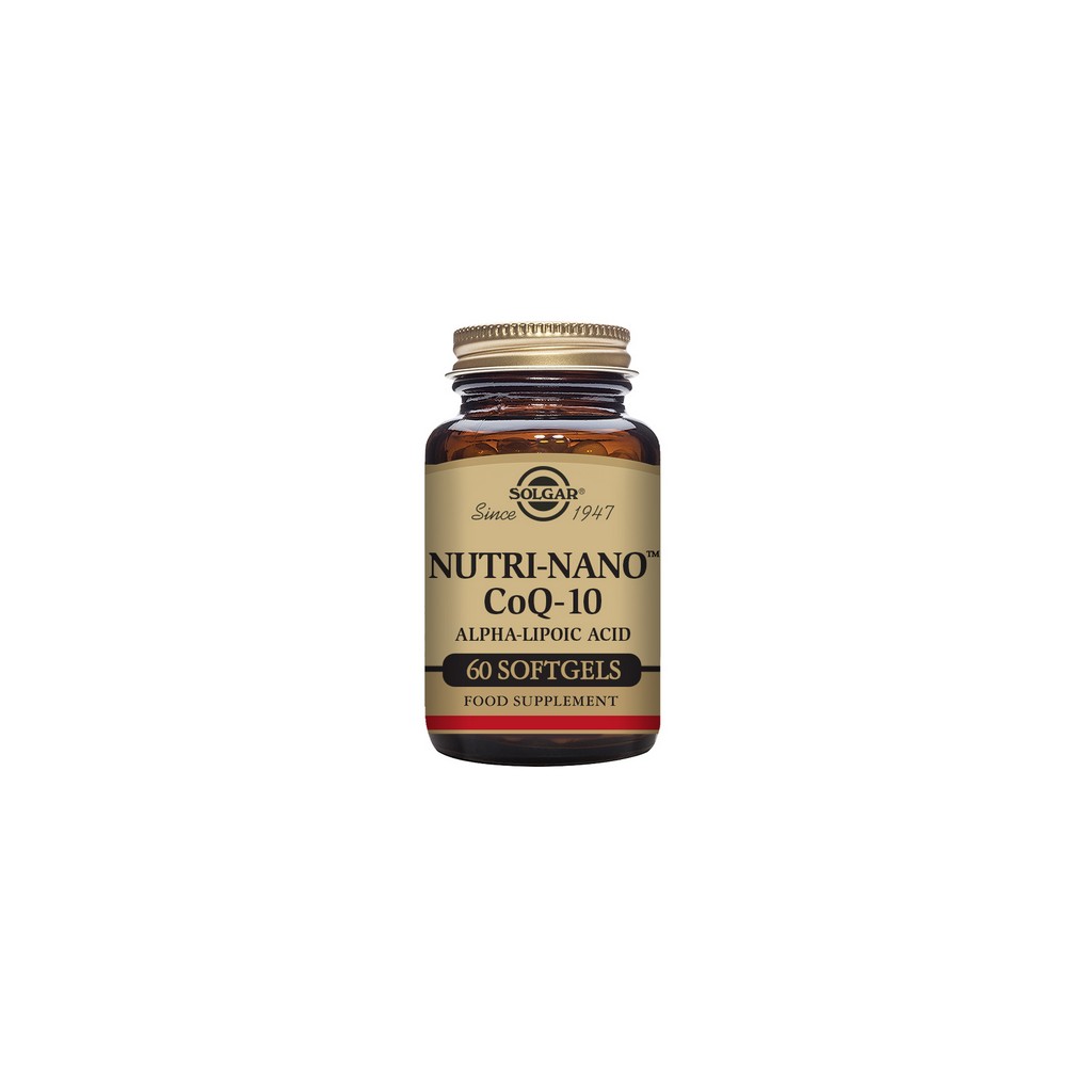 Solgar Nutri-Nano CoQ-10 Alpha Lipoic Acid 60 Softgels