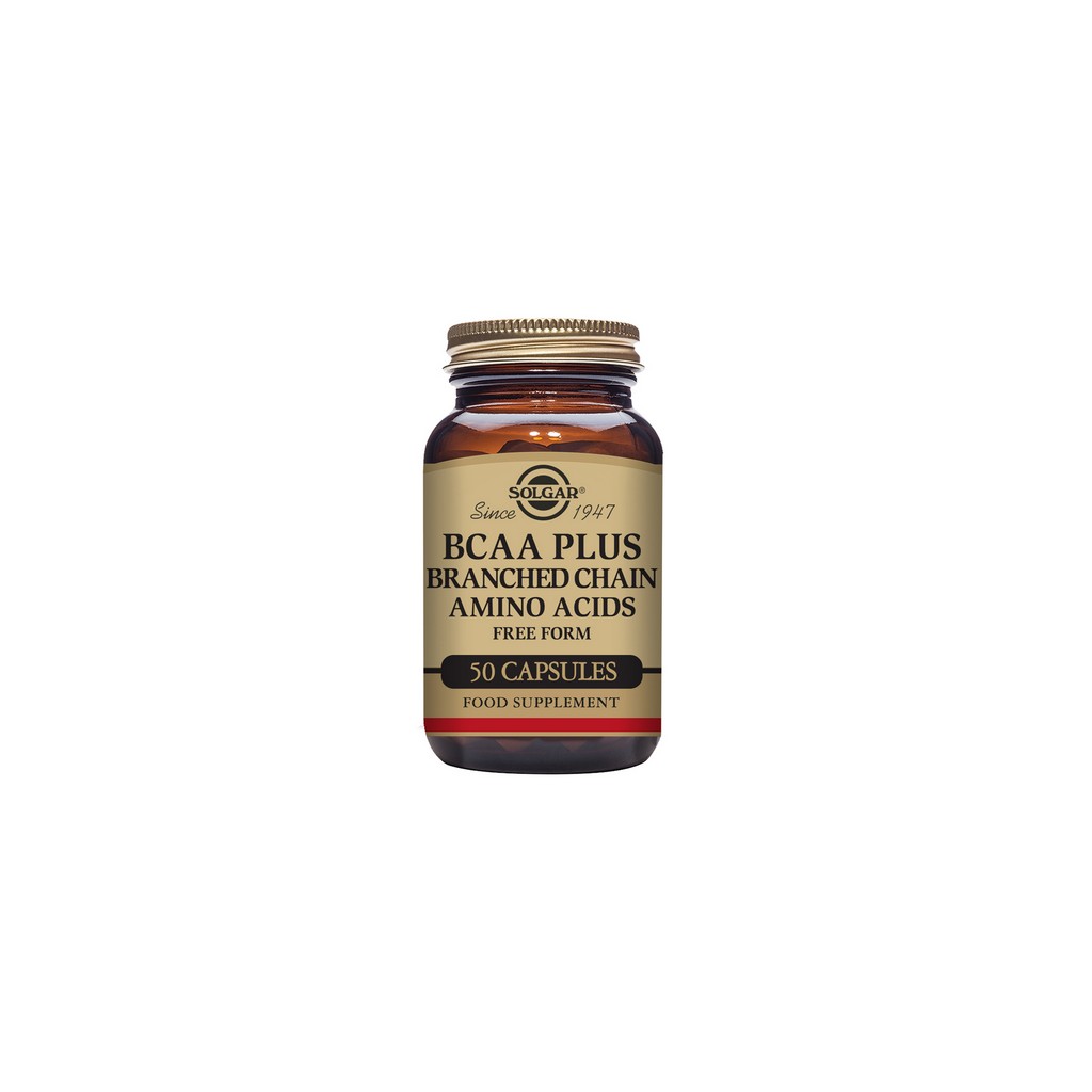 Solgar BCAA Plus 50 Vegetable Capsules