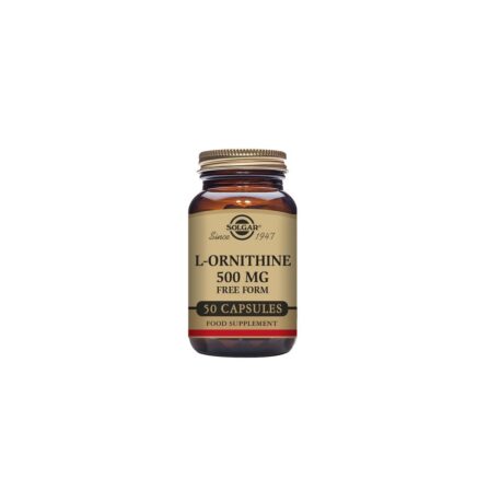 Solgar L-Ornithine 500mg Vegetable Capsules