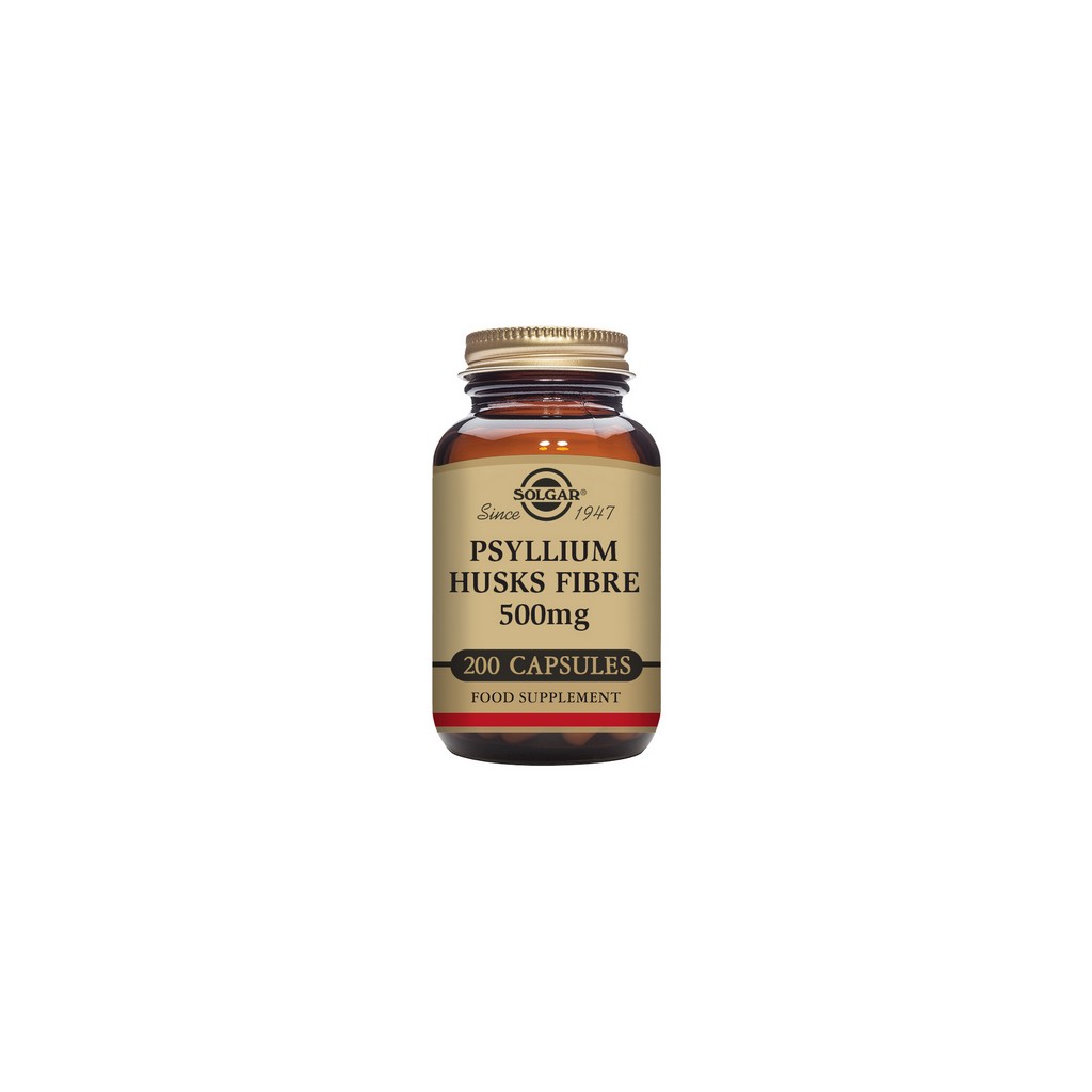 Solgar Psyllium Husks Fibre 500mg Capsules