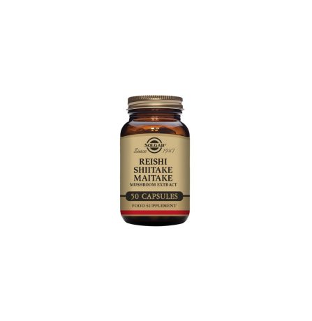 Solgar Reishi Shiitake Maitake Mushroom Extract Vegetable Capsules