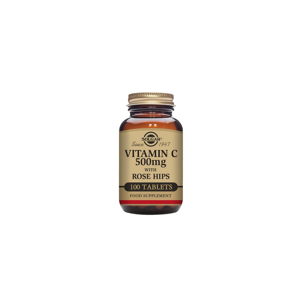 Solgar Vitamin C 500mg With Rose Hips Tablets
