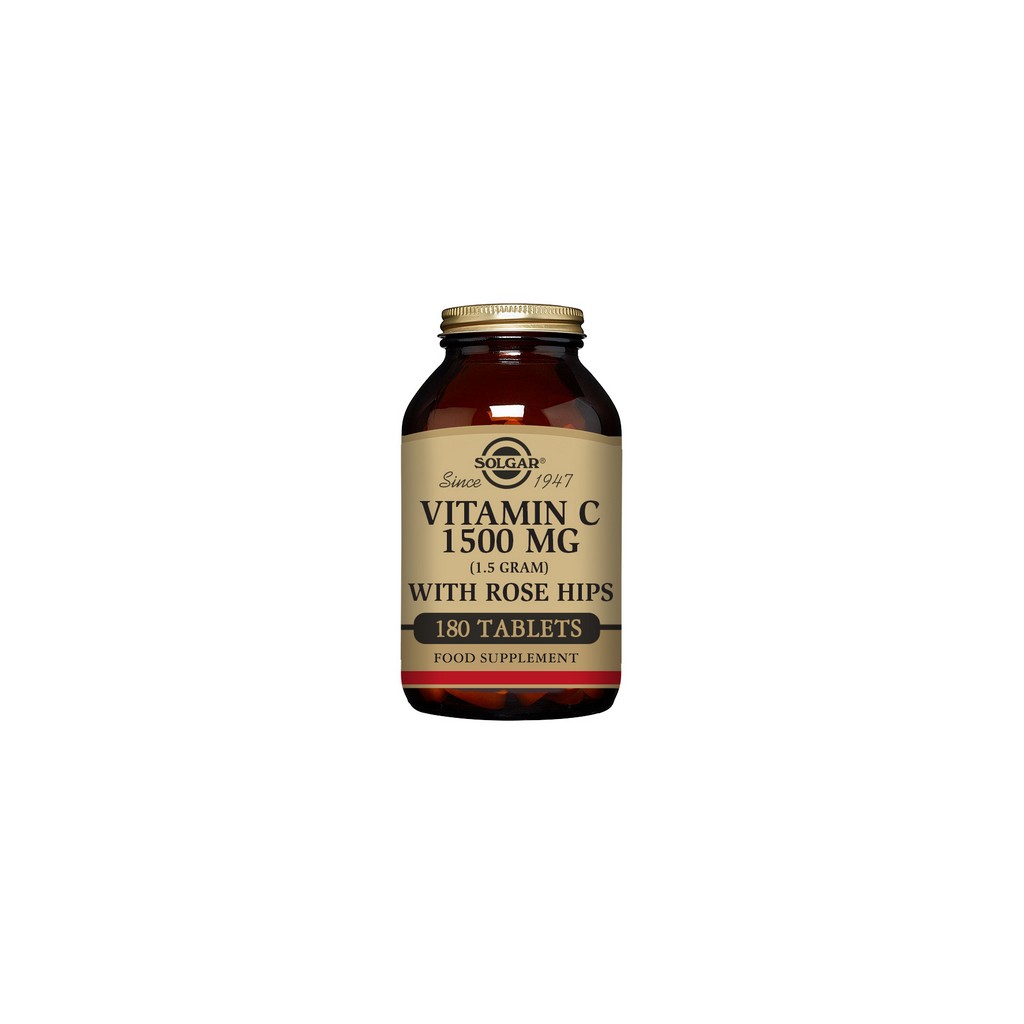 Solgar Vitamin C 1500mg (1.5 Grams) With Rose Hips