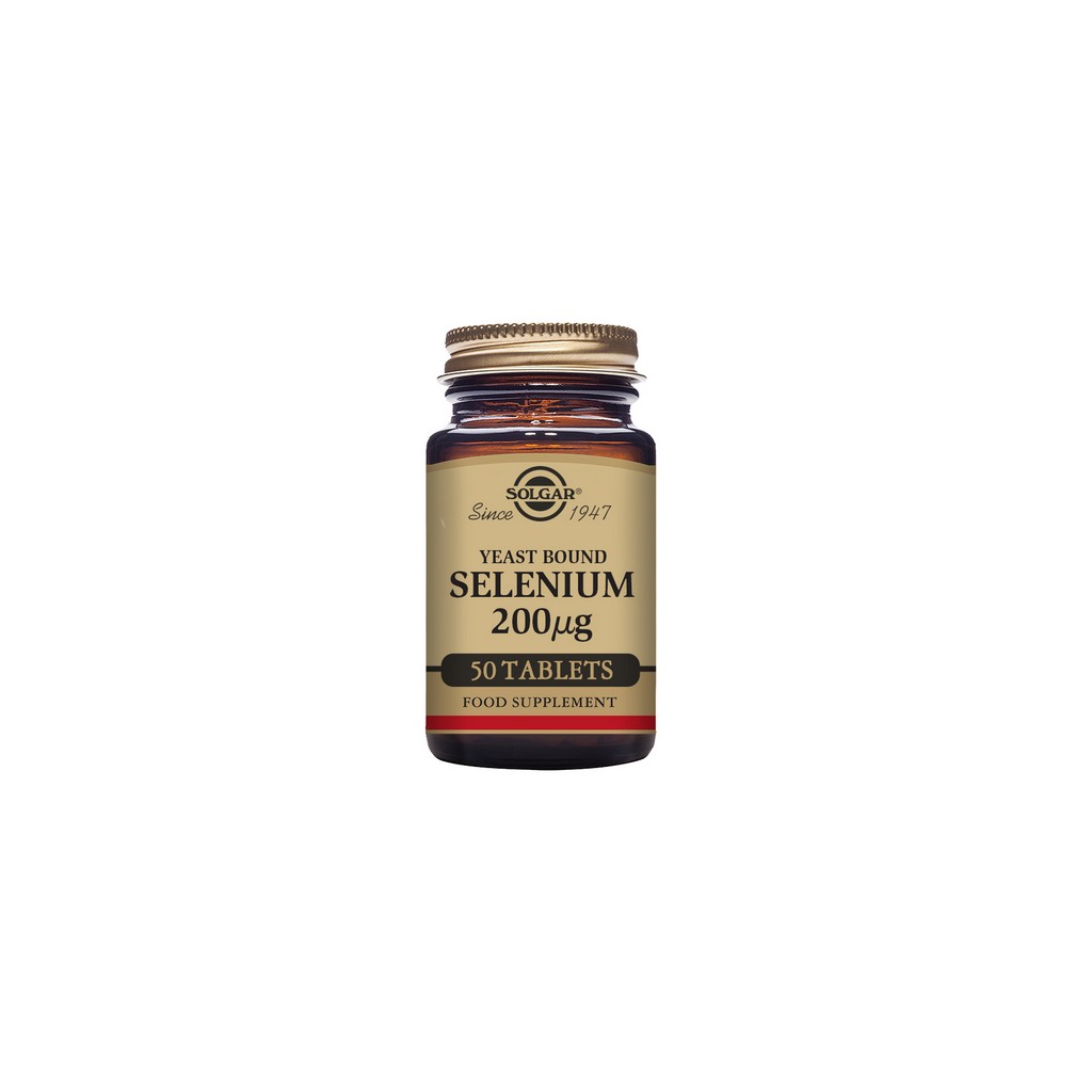 Solgar Yeast Bound Selenium 200ug Tablets