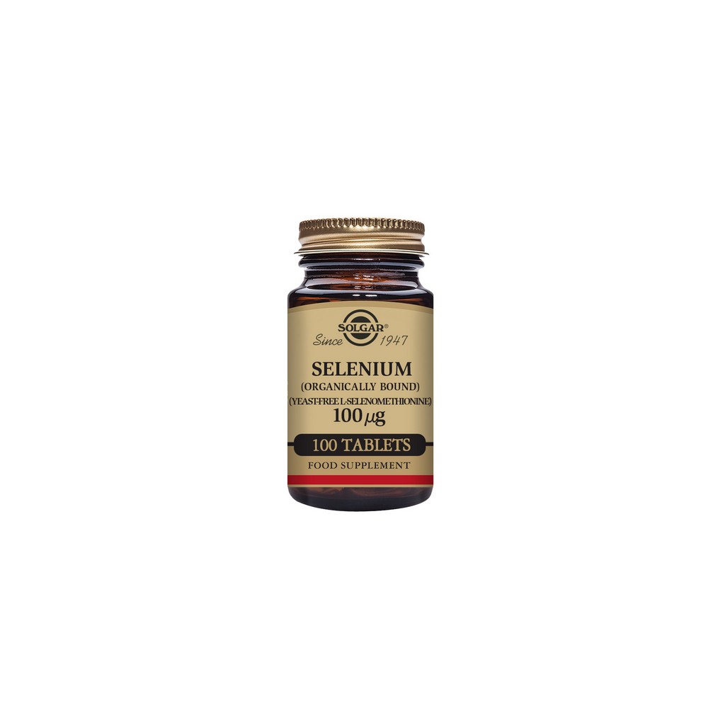 Solgar Selenium (Yeast-Free) 100ug Tablets