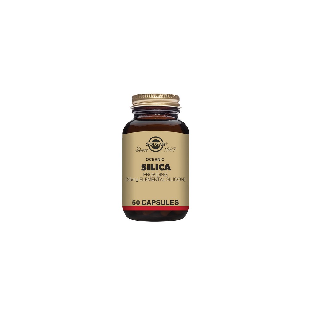 Solgar Oceanic Silica 25mg Capsules