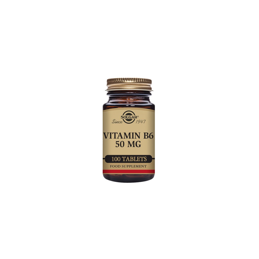 Solgar Vitamin B6 50mg Tablets