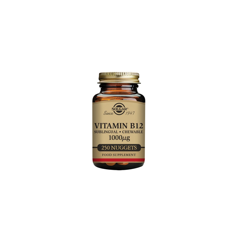 Solgar Vitamin B12 1000ug Sublingual – Nuggets