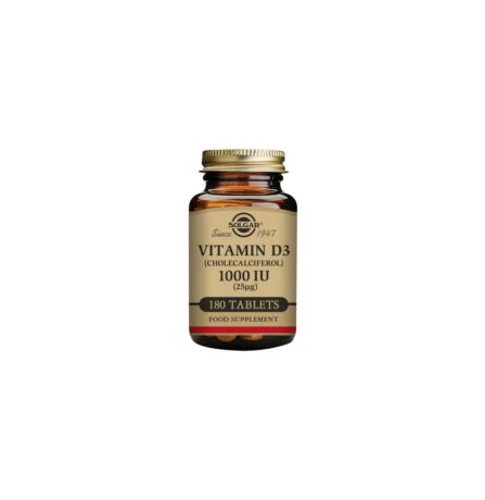 Solgar Vitamin D3 (Cholecalciferol) 1000iu (25µg)