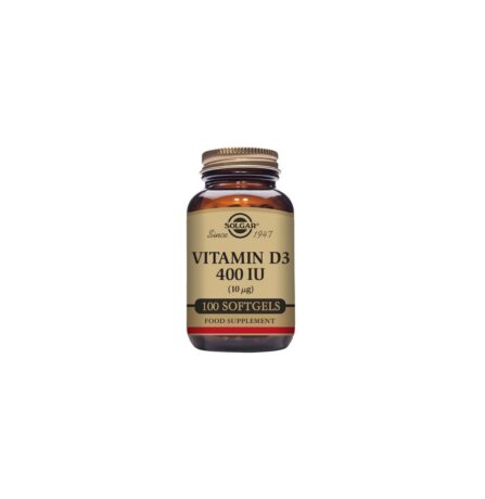 Solgar Vitamin D3 400iu Softgels