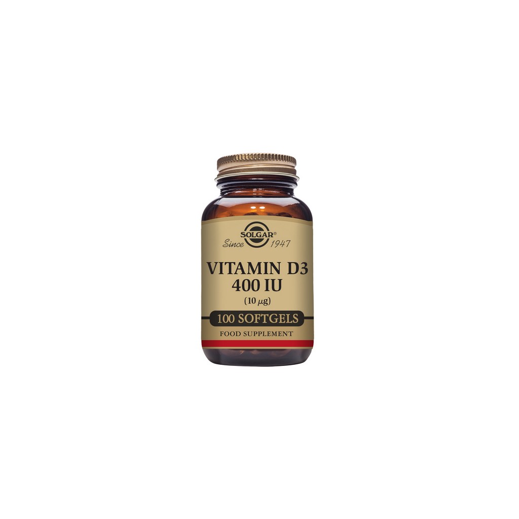 Solgar Vitamin D3 400iu Softgels