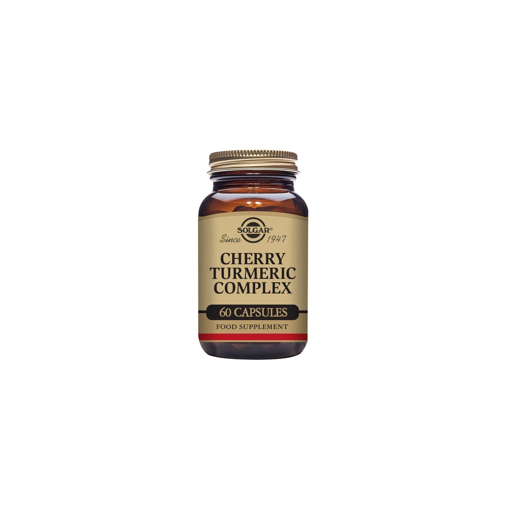 Solgar Cherry Turmeric Complex 60 Vegetable Capsules