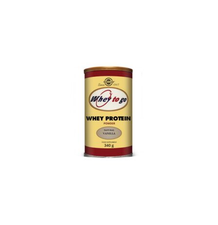Solgar Whey To Go Natural Vanilla Flavour Protein Powder