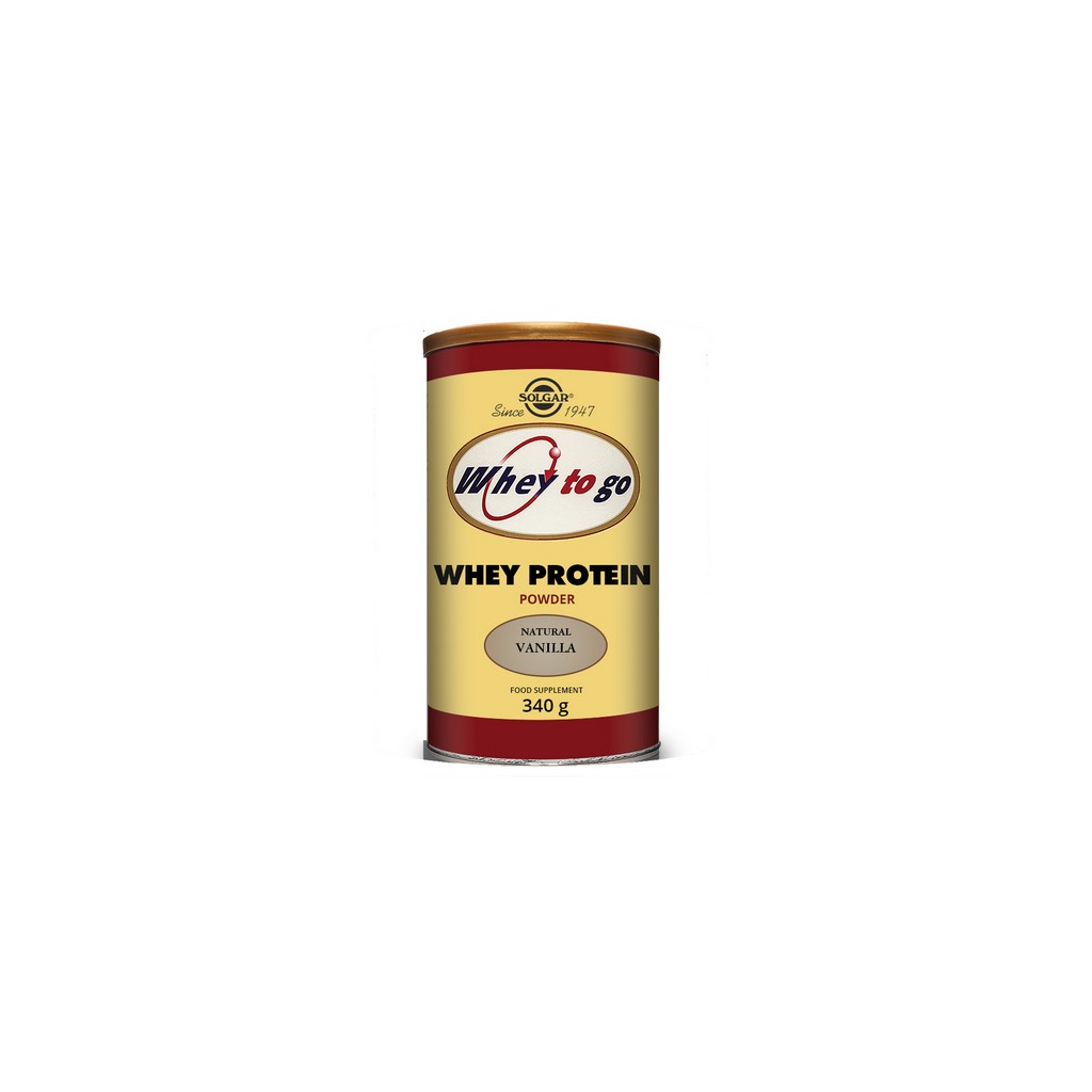 Solgar Whey To Go Natural Vanilla Flavour Protein Powder