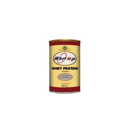 Solgar Whey To Go Natural Vanilla Flavour Protein Powder