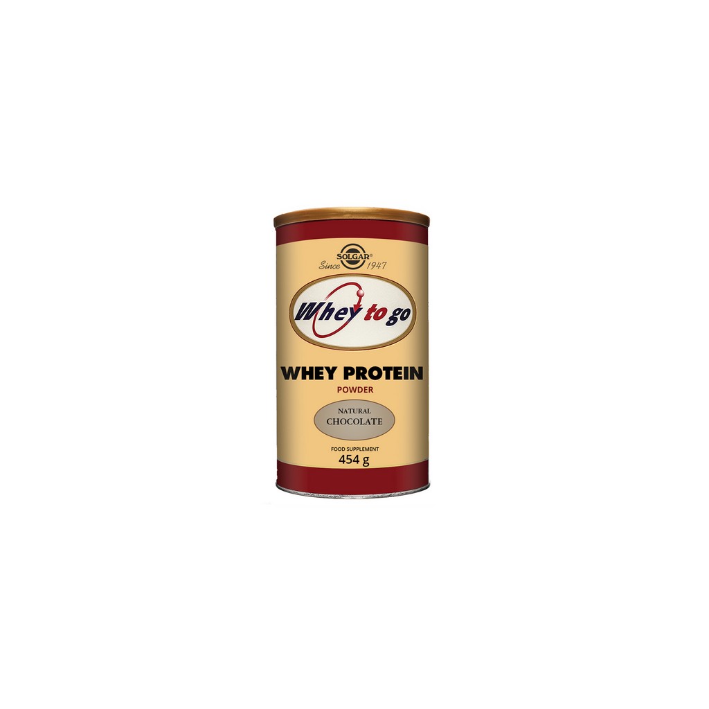 Solgar Whey To Go Natural Chocolate Flavour Protein Powder