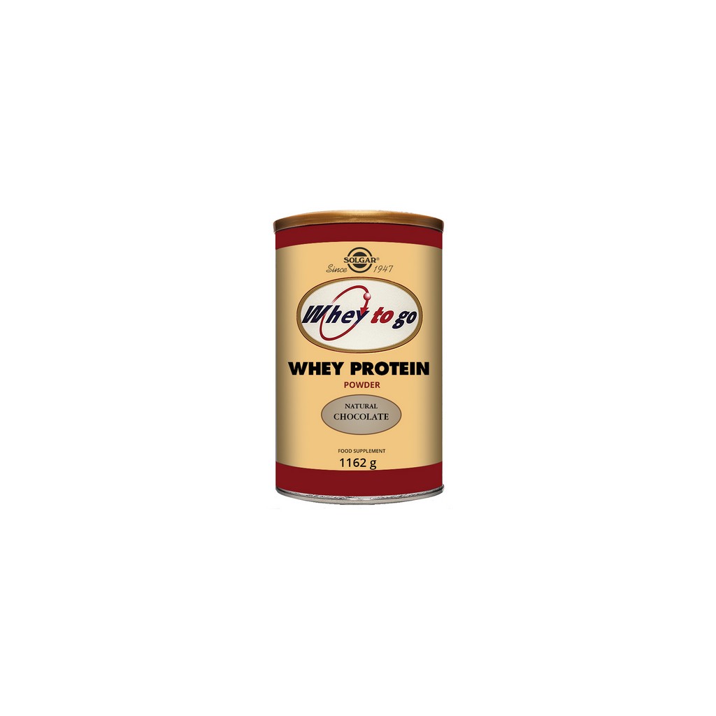 Solgar Whey To Go Natural Chocolate Flavour Protein Powder