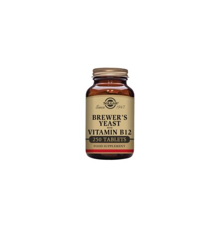 Solgar Brewer's Yeast with Vitamin B12 250 Tablets