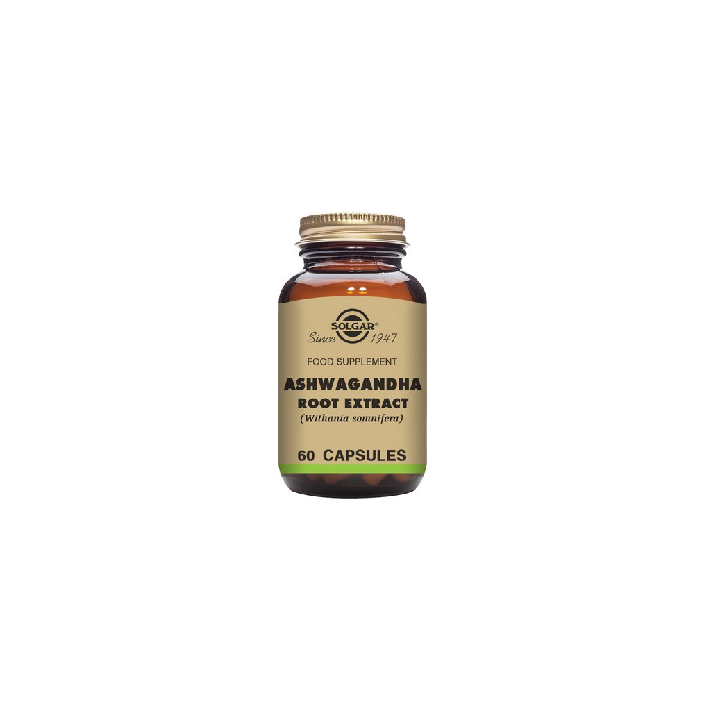 Solgar Ashwagandha Root Extract 60 Vegetable Capsules