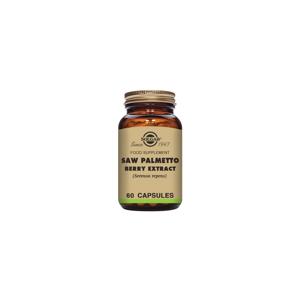 Solgar Saw Palmetto Berry Extract 60 Vegetable Capsules