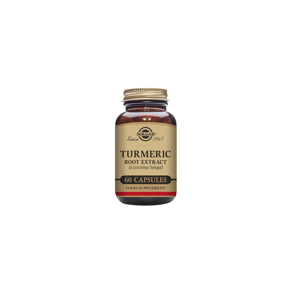 Solgar Turmeric Root Extract Vegetable Capsules
