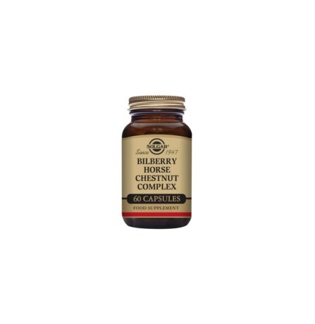 Solgar Bilberry Horse Chestnut Complex 60 Vegetable Capsules