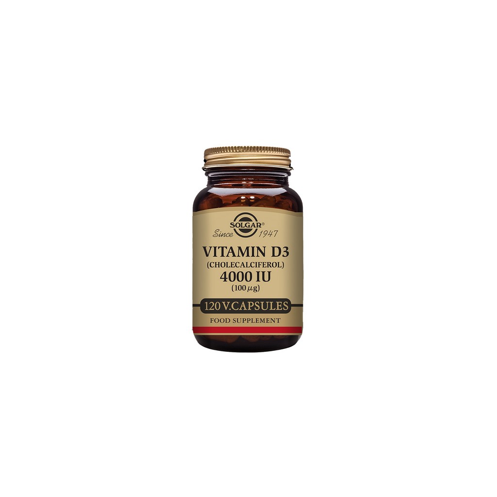 Solgar Vitamin D3 (Cholecalciferol)4000iu (100µg)
