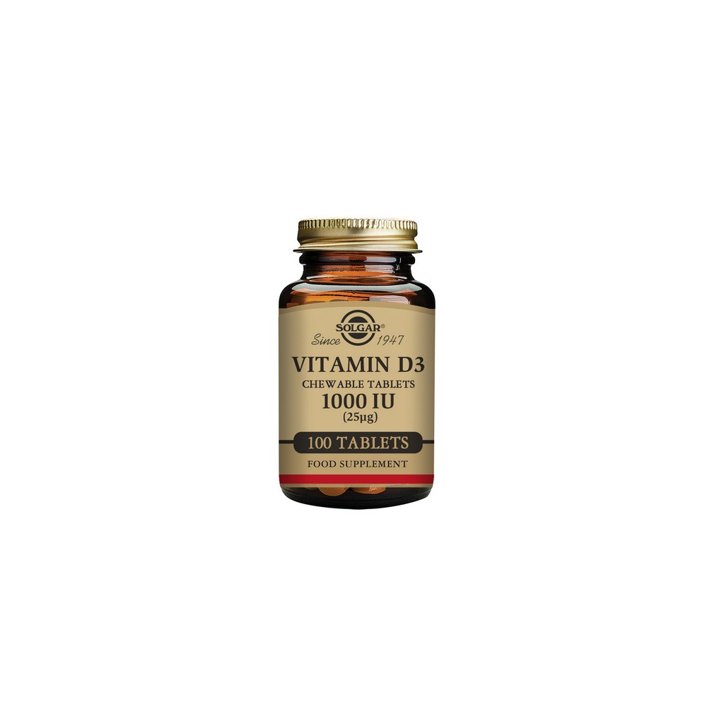 Solgar Vitamin D3 1000iu (25µg)