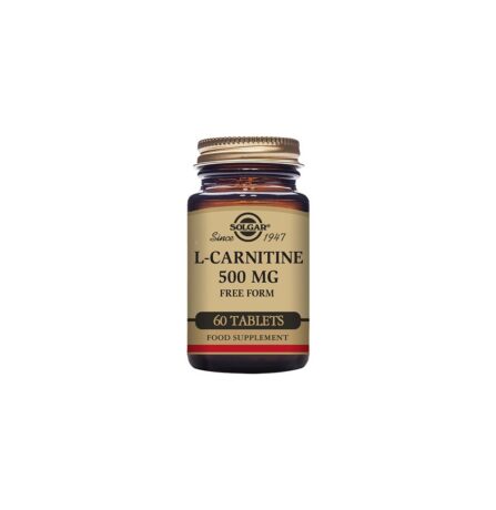 Solgar L-Carnitine 500mg 60 Tablets
