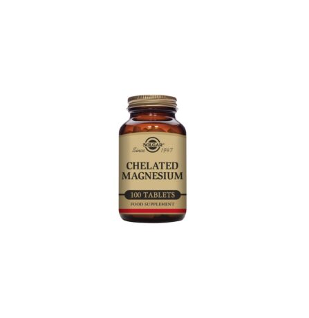 Solgar Chelated Magnesium 100 Tablets