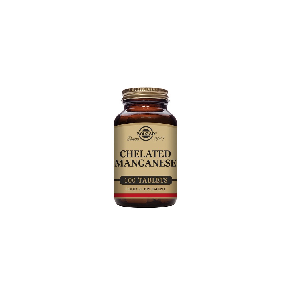 Solgar Chelated Manganese 100 Tablets