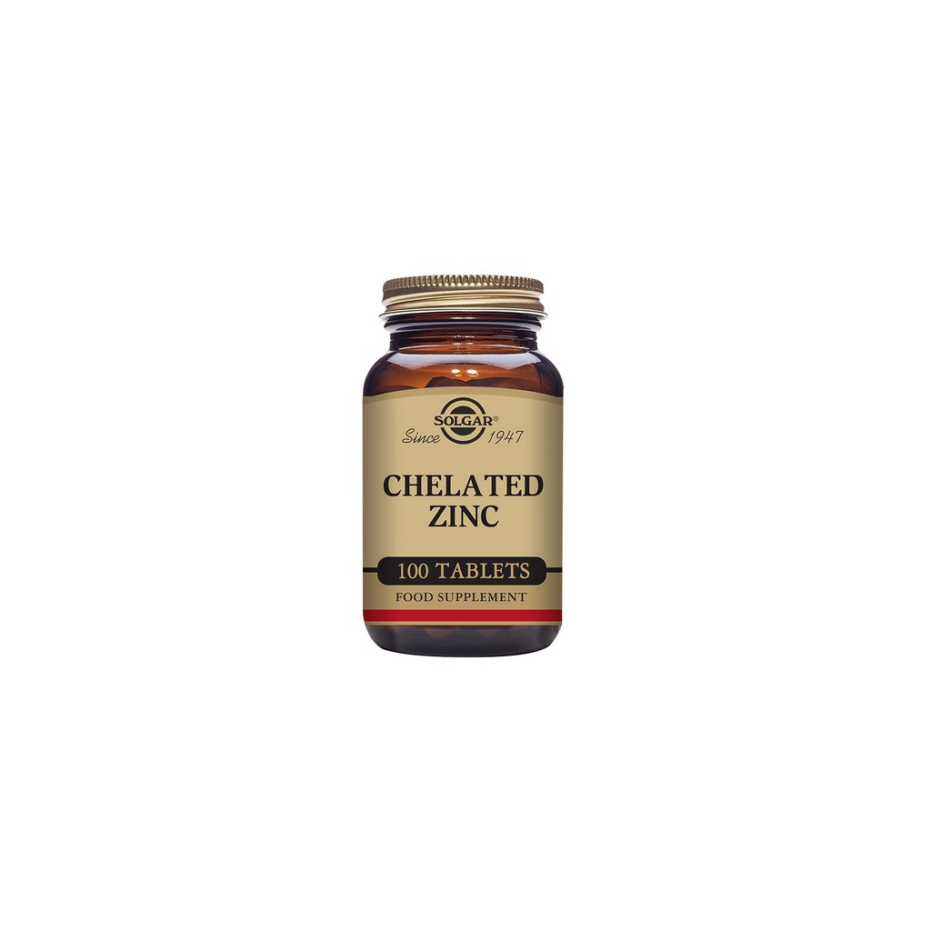 Solgar Chelated Zinc 100 Tablets