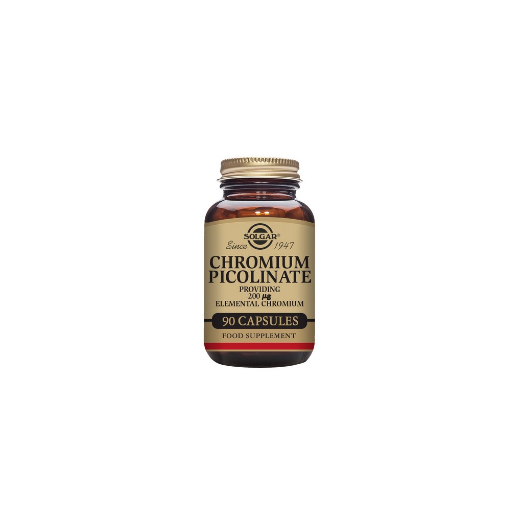 Solgar Chromium Picolinate 200ug Capsules
