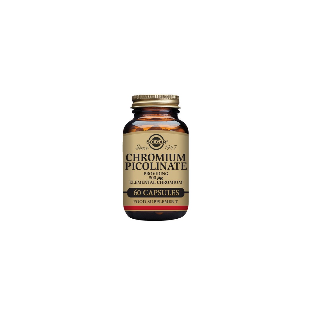 Solgar Chromium Picolinate 500ug Capsules