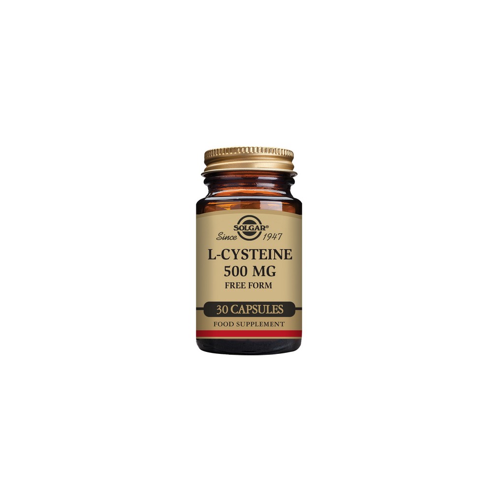 Solgar L-Cysteine 500mg Vegetable Capsules