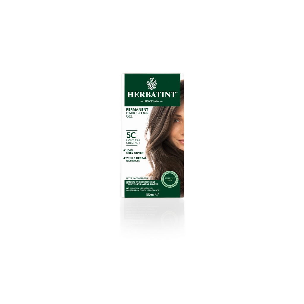 Herbatint 5C – Light Ash Chestnut Hair Colour