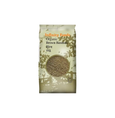 Infinity Organic Brown Basmati Rice 1kg