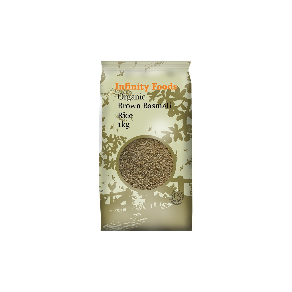 Infinity Organic Brown Basmati Rice 1kg