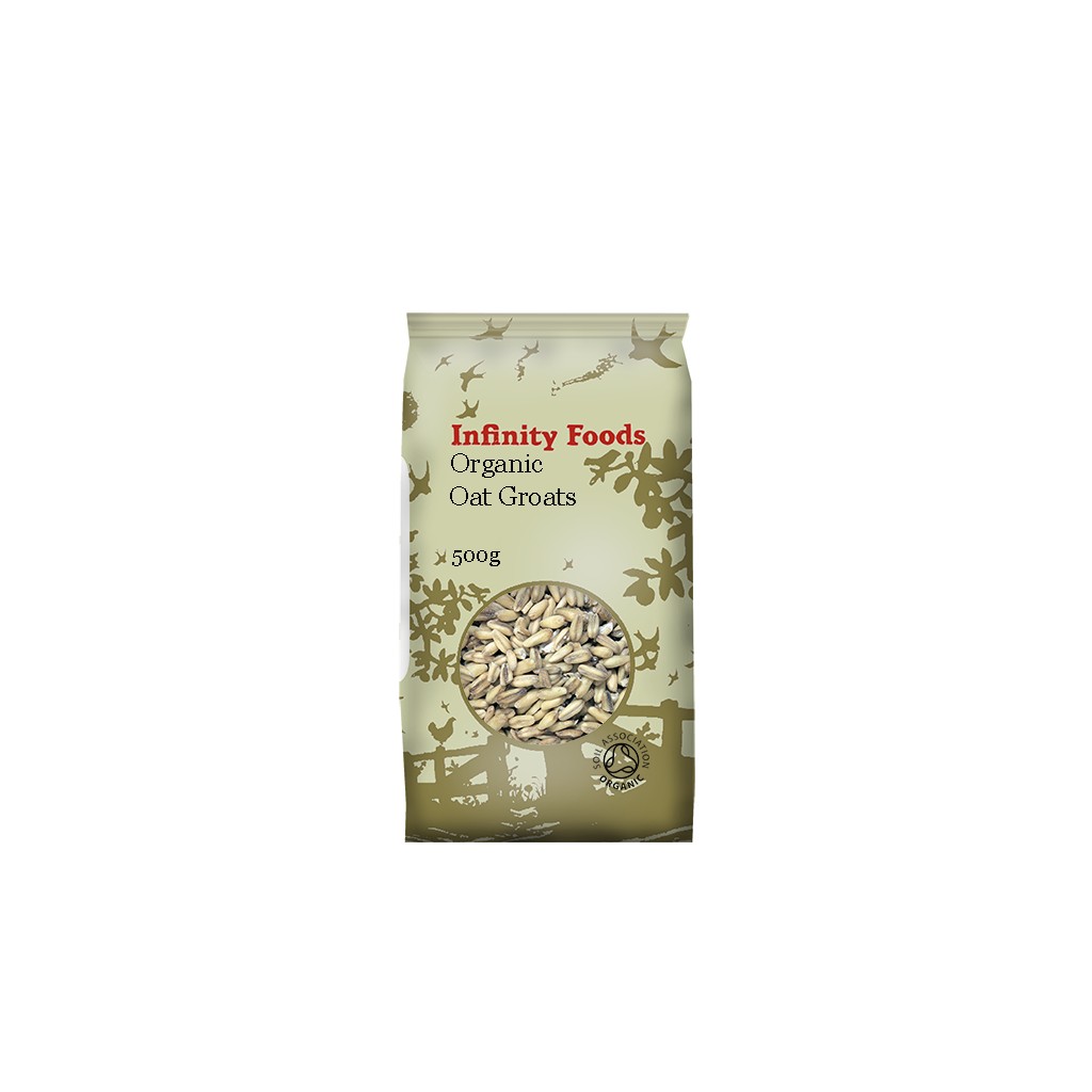 Infinity Organic Oat Groats 500g
