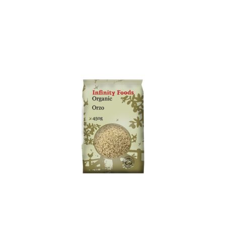 Infinity Organic White Orzo 450g