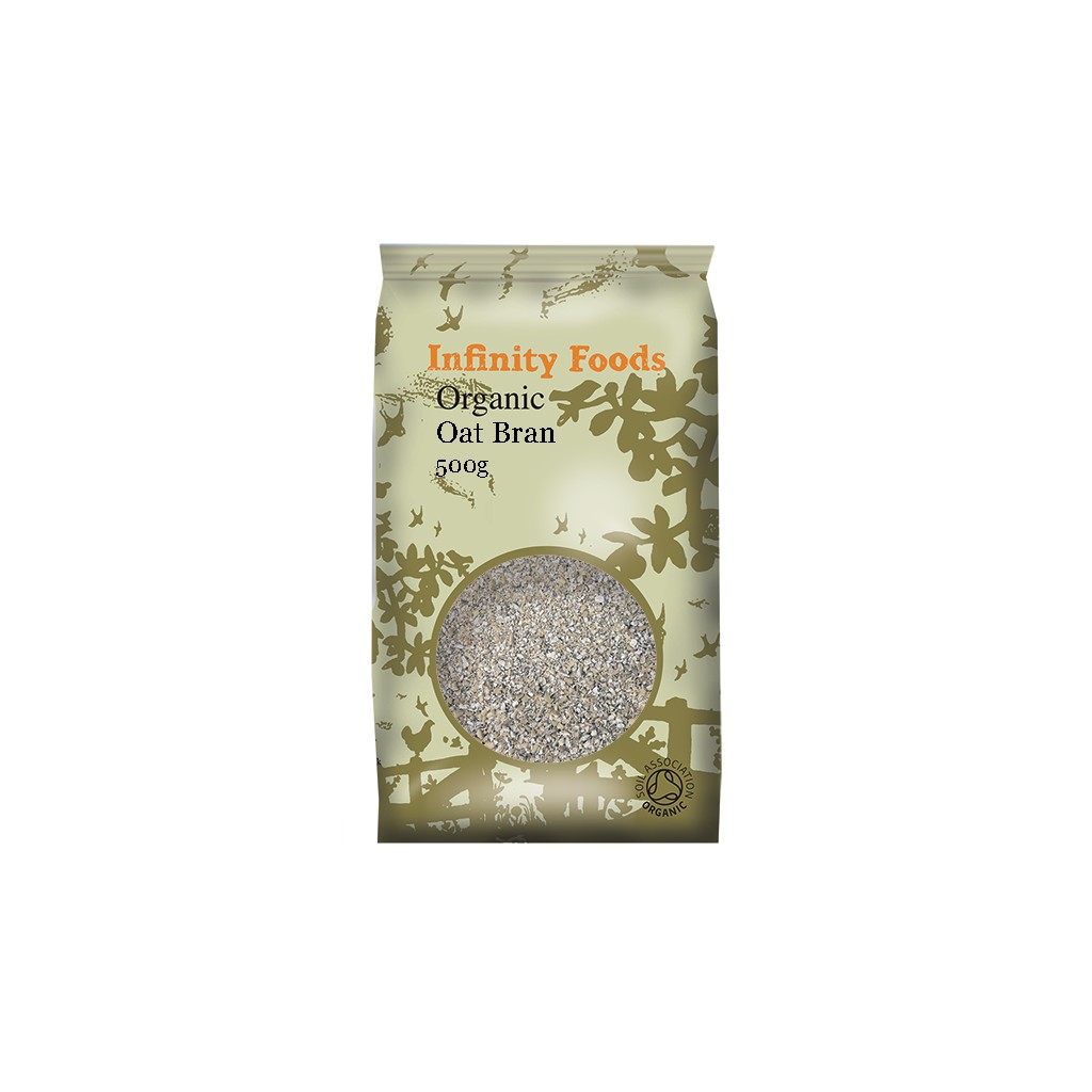 Infinity Organic Oat Bran 500g
