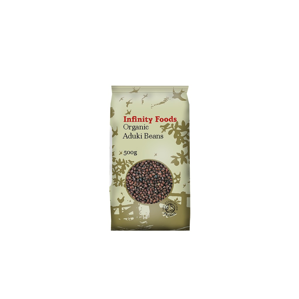 Infinity Organic Aduki Beans 500g